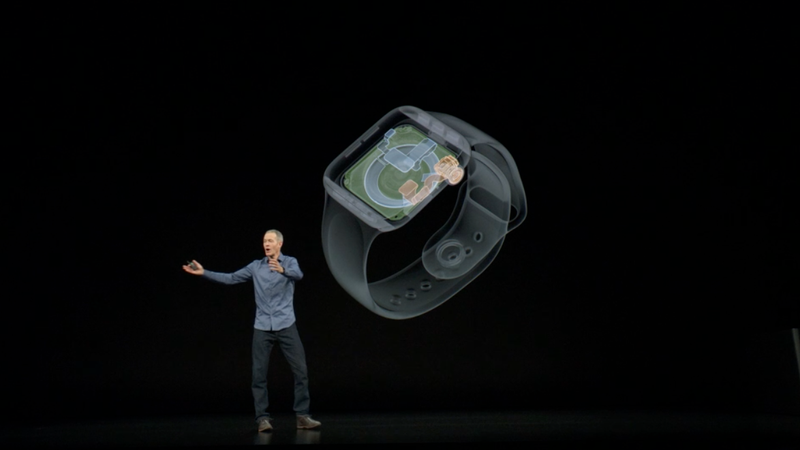 Illustration for article titled Apple Watch Series 4: nuevo procesador, pantalla más grande y sensores deportivos mejorados